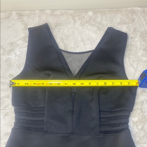 Enfocus Studio Black V-Neck Sheath Dress - Picture 6 of 7